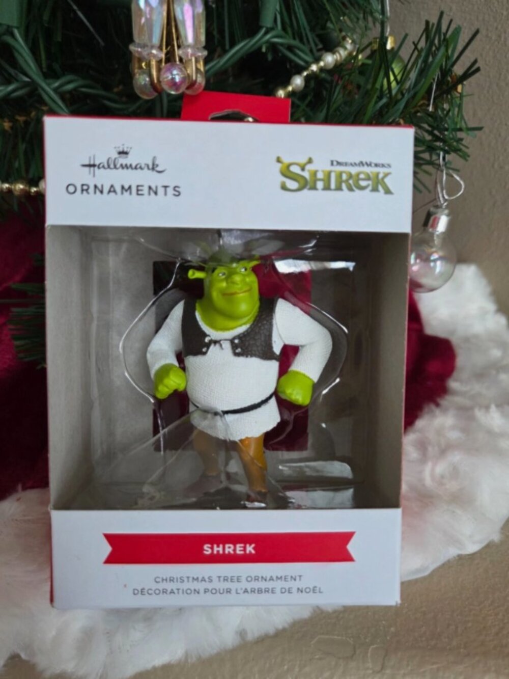 Hallmark Shrek Holiday Christmas Tree Ornament 3HCM4270 Dreamworks NEW